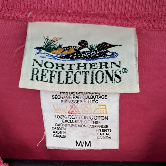 Northern Reflections Rose Tee 👕 - Picture 3 of 5